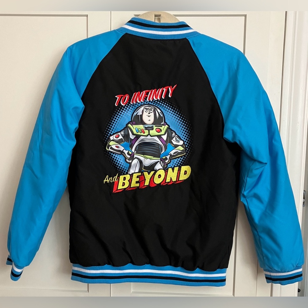 NWT Buzz Lightyear Toy Story Disney Embroidered Jacket